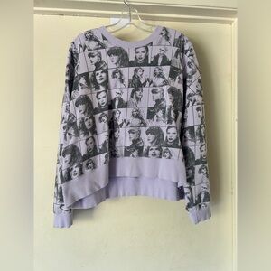 Taylor swift cropped sweater